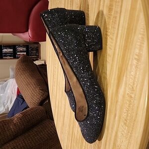 Old Navy Black Sparkle ✨️ Heels